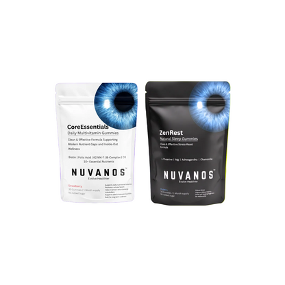 CoreEssentials + ZenRest | Multivitamin + Sleep Support By NUVANOS